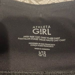 Athleta Girl flare leggings